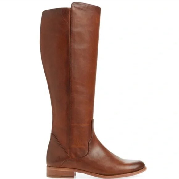 Frye Carly Leather Boots Size 6.5  $398 - Picture 1 of 7